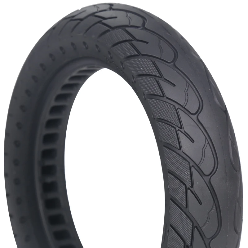 Nedong 12 Inch Solid Fat Tires 12x2.5 Scooter Tires Honeycomb Airless Tires for Electric Scooter