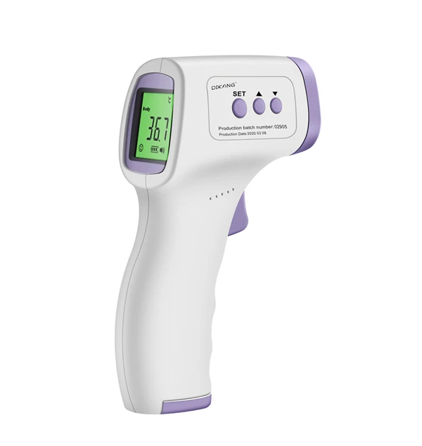 Dikang Infrared thermometer lcd screen No-Contact best price thermometre thermometre frontal