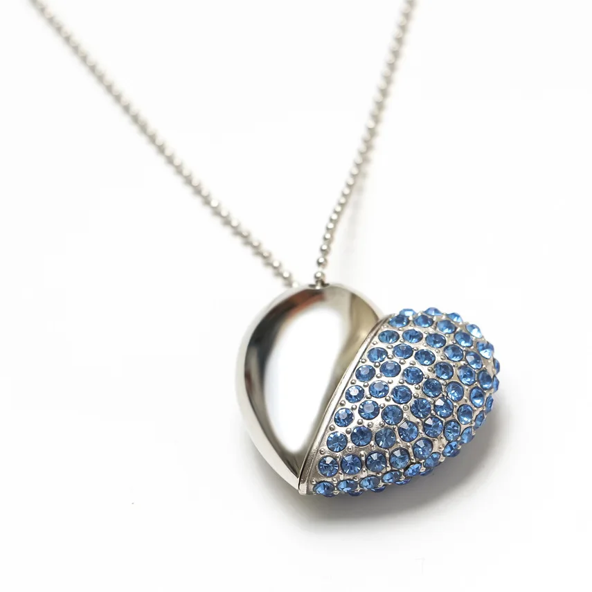 Wedding gift heart shape usb key 8GB 16GB 32GB flash drive