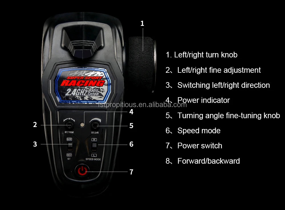 KF11 High Speed Car 2.4G Modular Battery Off Road Car 20 Mins Play Time Kids Toy Rc Drift Car With 7.4v 850mah Battery