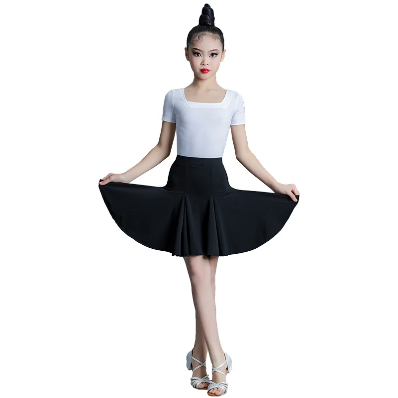 Kids Girls Modern Jazz Latin Dance Costumes Halter Shiny Sequins Ballet Dance Shorty Unitard Dress Girls Stage Ballet Dancewear