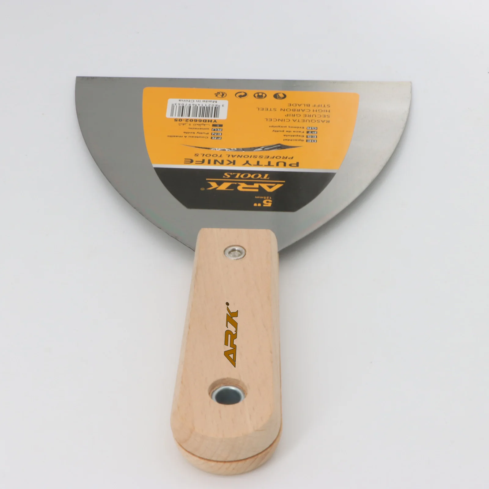 Carbon Steel Wooden Handle Putty Knife For Drywall