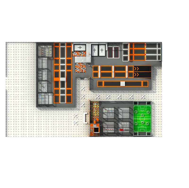 Hot sale Indoor playground trampoline park for kids adults