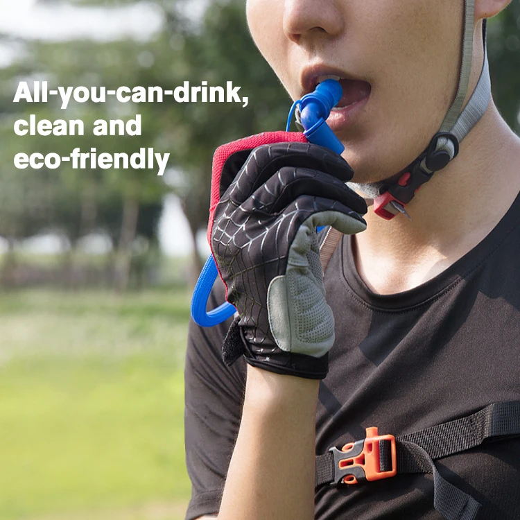 BESTOP New Product PEVA Outdoor Sport 1L 2L 3L Drinking Water Bladder Hydration Pack Bag Bottle