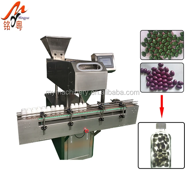 Factory Supplying Effervescent Tablet Counting Bottling Machine Line