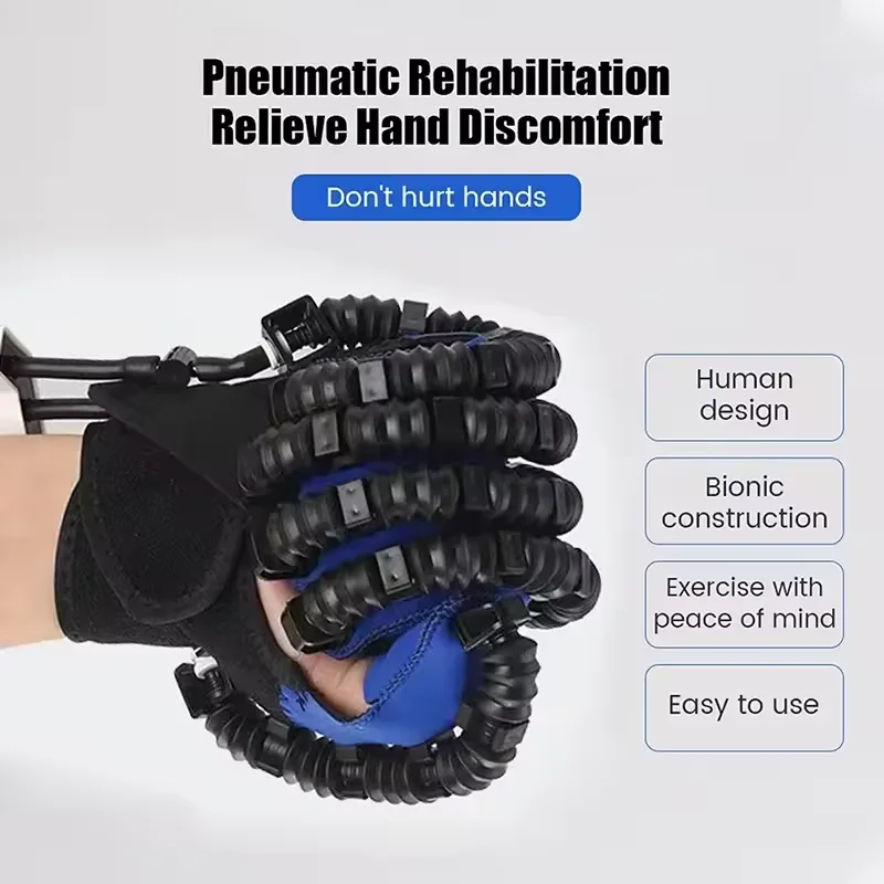 new products medical Hand rehabilitation robot gloves Intelligent Massage Gloves Finger Trainer Hand Exercise
