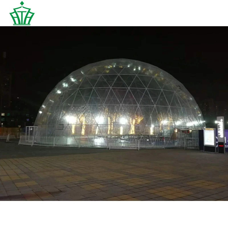 Заводская Настройка большой купольной палатки диаметром 3-50 прозрачная палатка емкости подходит для нескольких человек