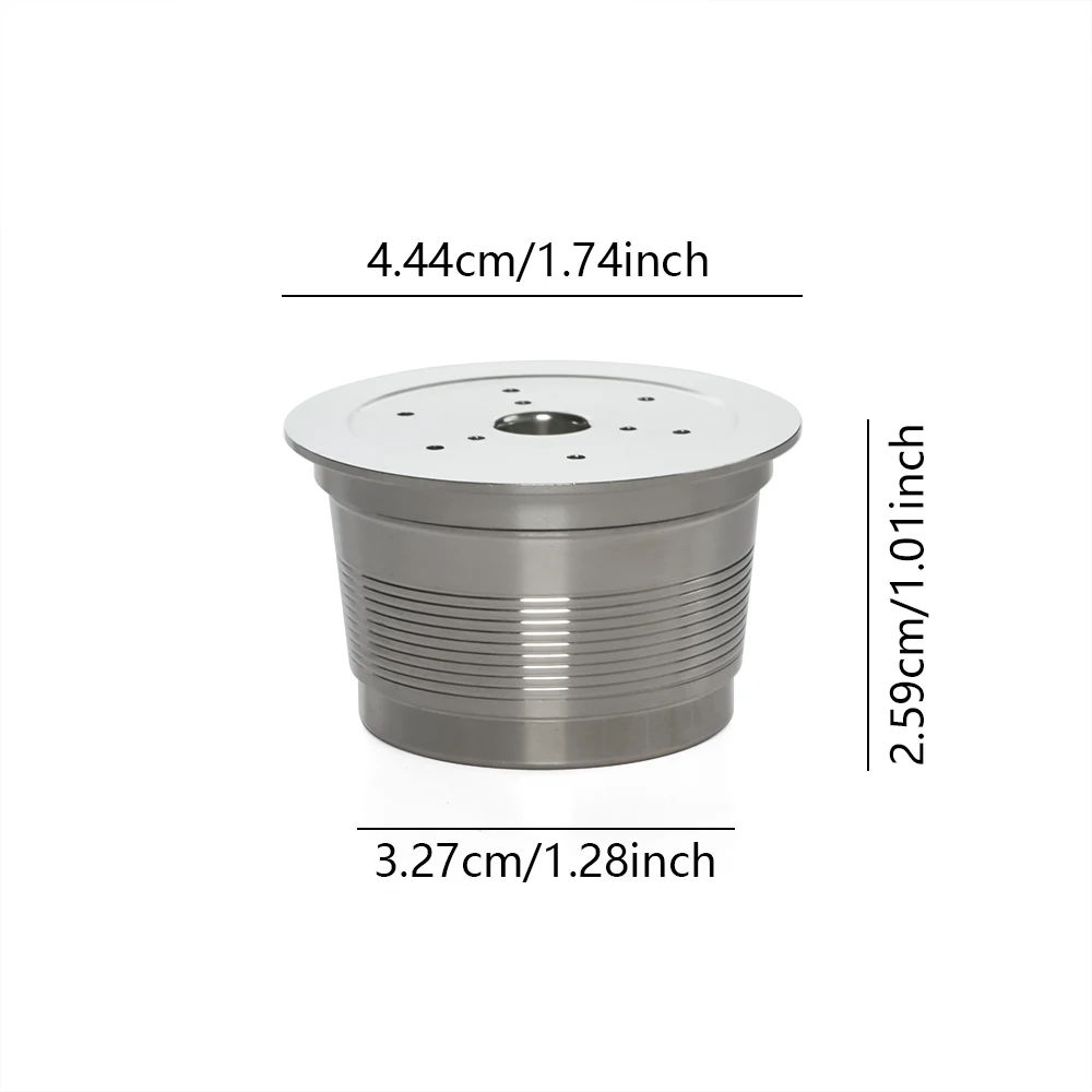 Wholesale Price 1PCS Pod Stainless Steel Reusable Pod Compatible With Caffitaly Tchibo Cafissimo Coffee Capsules Refillable