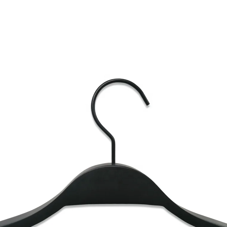Zara Black Wooden Plywood  Laminated Clothes Hanger