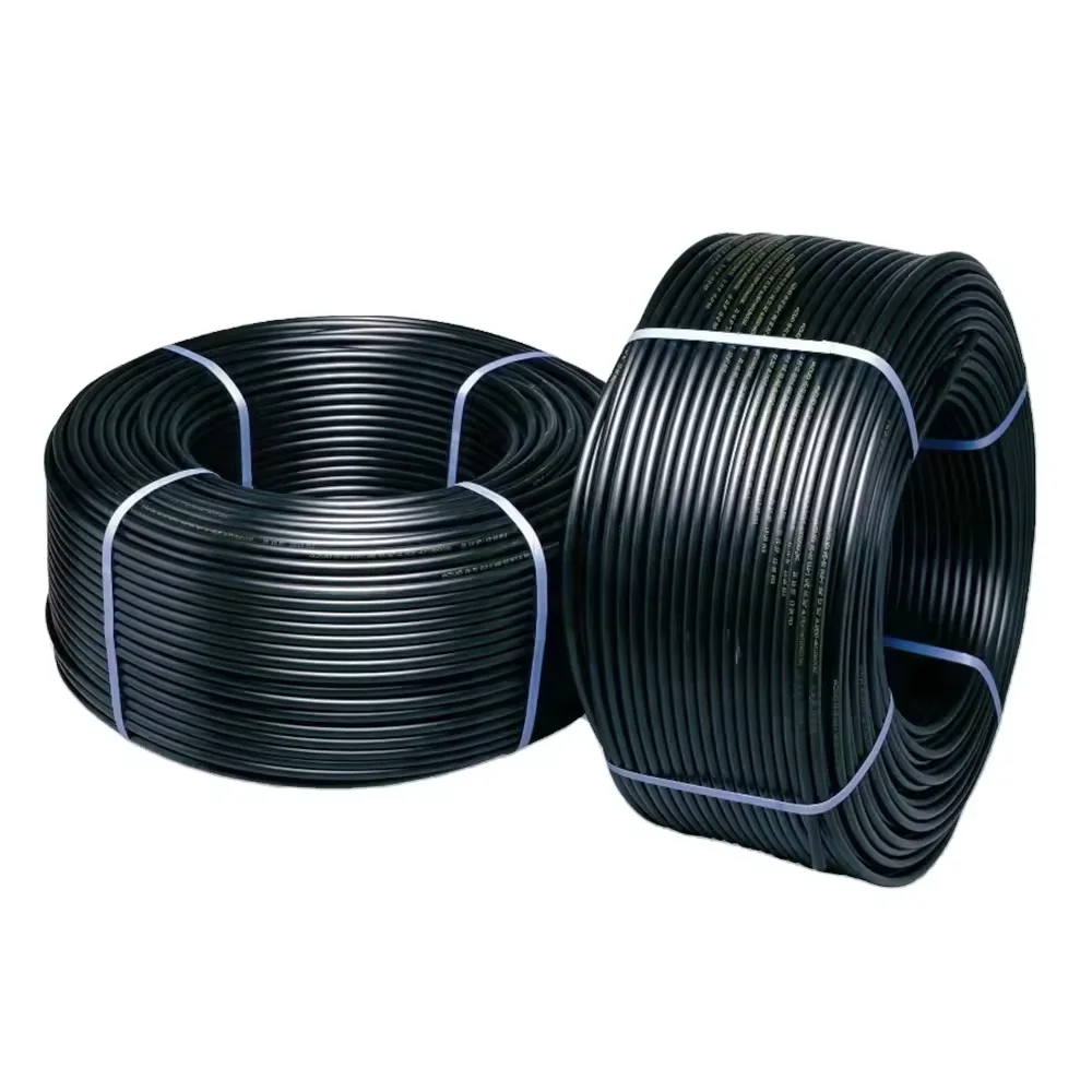 HDPE pipes DN300 Corrosion Resistant HDPE water pipes fittings for water supply gas rupply