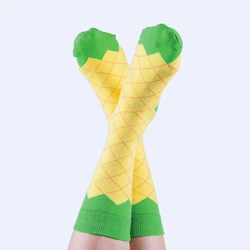 Funny Popsicle men women casual chocolate strawberry fancy socks