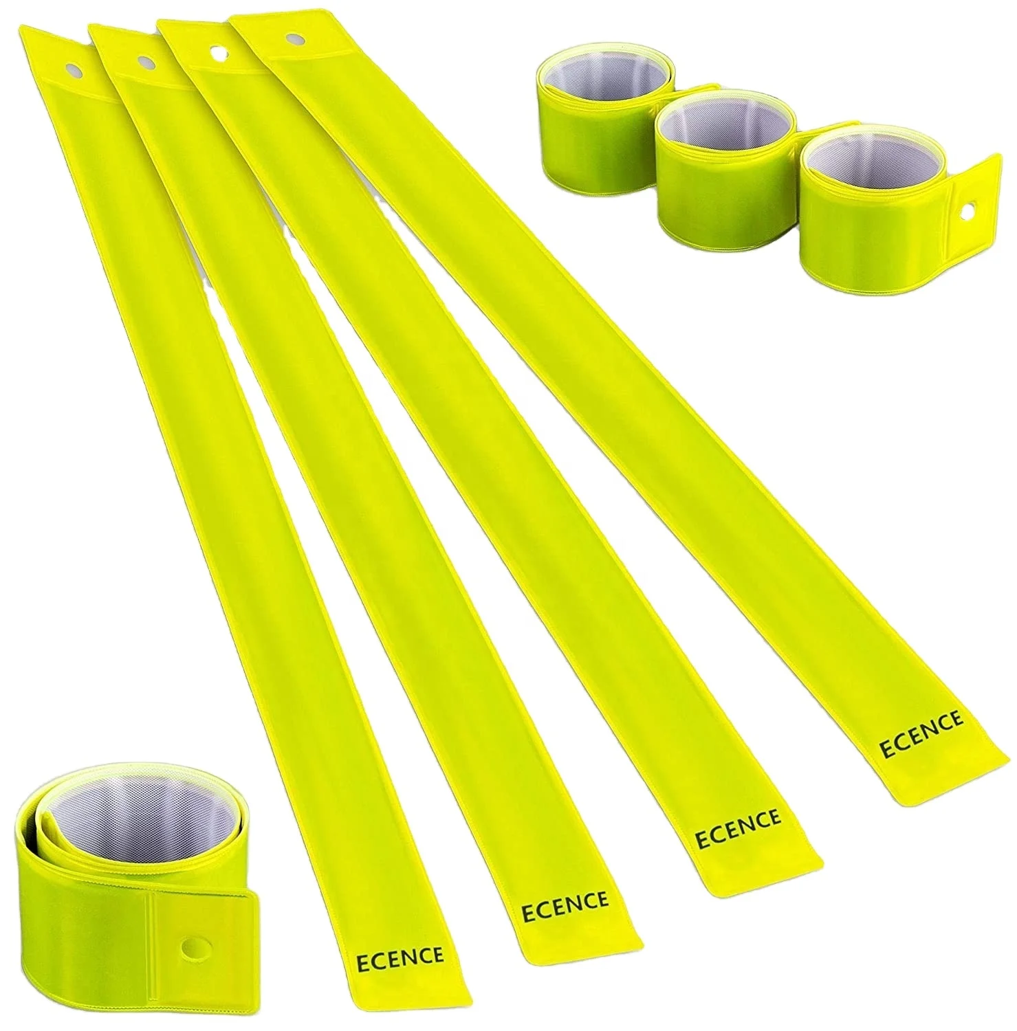 igh Visibility Reflective Gear Night Walking, Cycling and Running.Safety Reflector Tape Straps.Very Large Reflective Surface