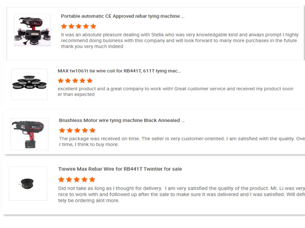 WL-460/660 Electricity Power Source Wire Tie Twister/max Rebar Tying Machine