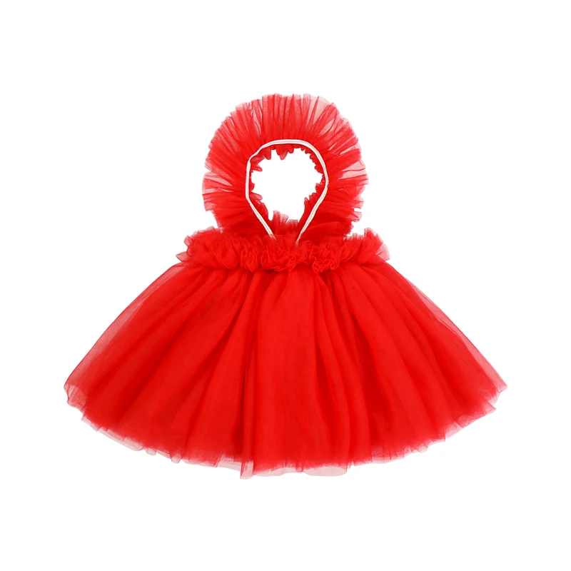 Girls Ruffled Tulle Dusty Rose Swan Dress birthday dress for 1 year baby girl dresses for weddings custom colors