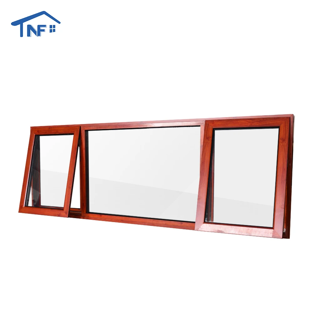 Villa Home Manual Aluminum Awning Window Chain Winder Awning Window Double Glazed Windows Australia Standard Residential Window
