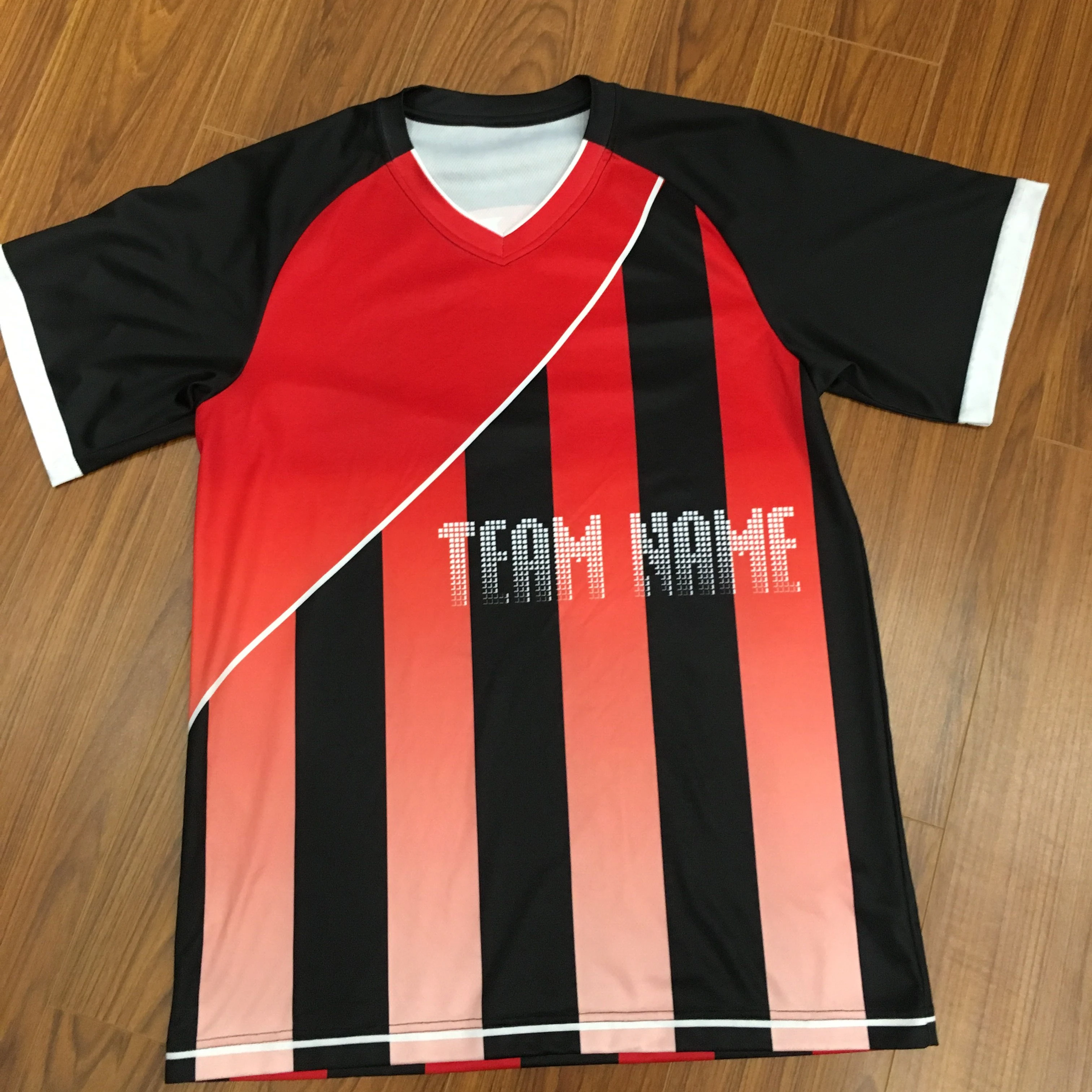 
Factory Directly Selling custom Team sublimation fotballjersey Wholesales Blank Soccer Jersey 