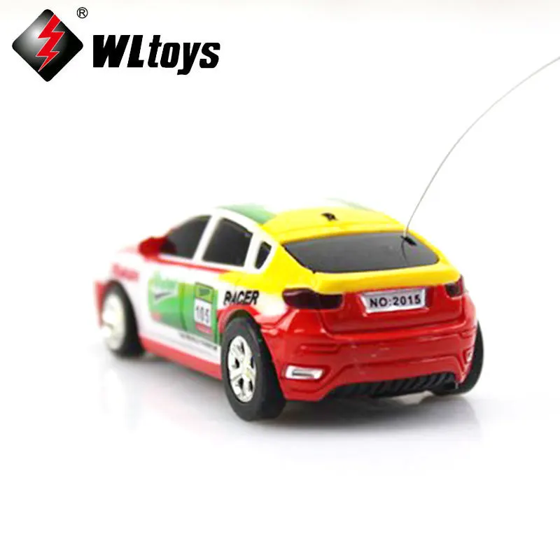 WLtoys 2015-1A 1/63 бутылка кока-колы мини пульт дистанционного управления автомобиль радиоуправляемые игрушки с подсветкой детские