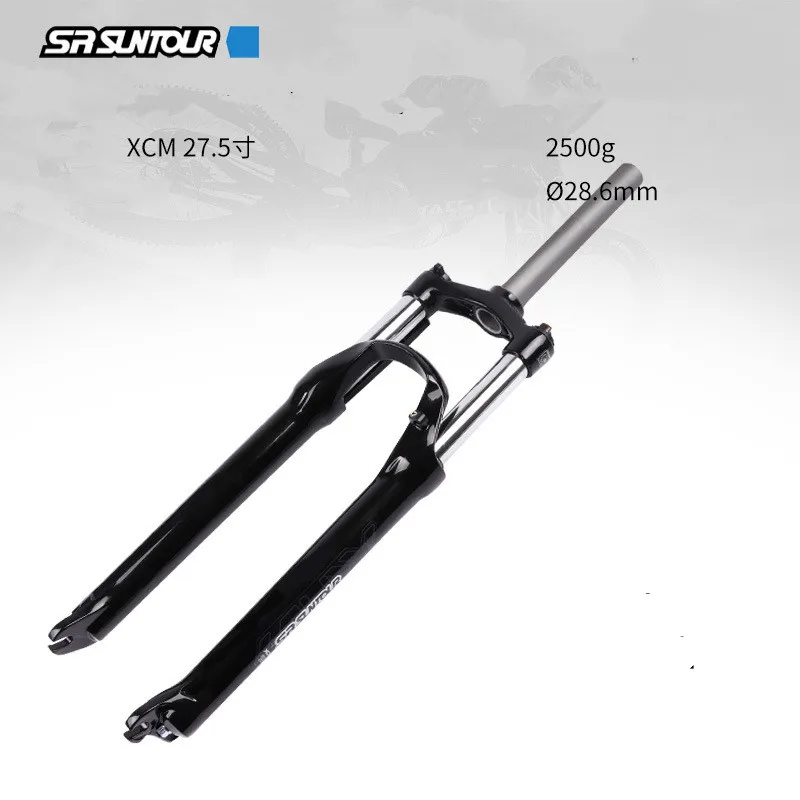 Высококачественная Велосипедная вилка SUNTOUR OEM 26/27 5/29 дюйма гидравлическая компрессионная подвесная для горного велосипеда