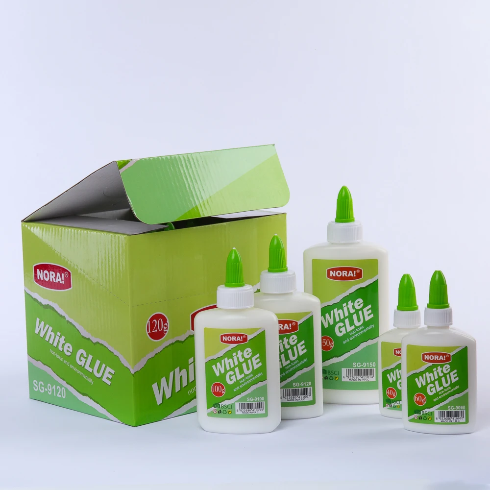 non-toxic washable no run Liquid School homework white liquid Glue, Great for Making Slime