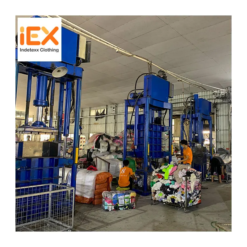 Indetexx Factory Price Best Codes Ukay Bundle Supplier 45kg Vip Code Wholesale Used Jeans In Bales