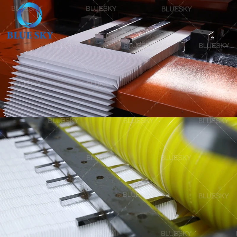 H12 H13 H14 Paper Rolls Raw Materials For Pleated Air Filters Dust-proof Pre Fiberglass Air Filter