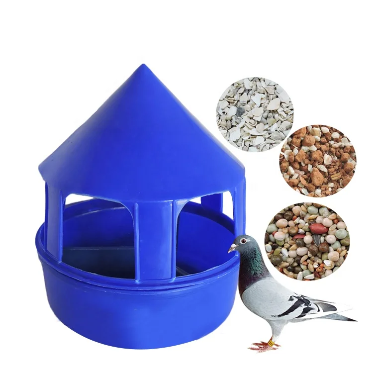 New Original Food Plastic Double Pigeon Drinker Quail Birds Pet Bowl Feeder Plastic Box Pigeon/