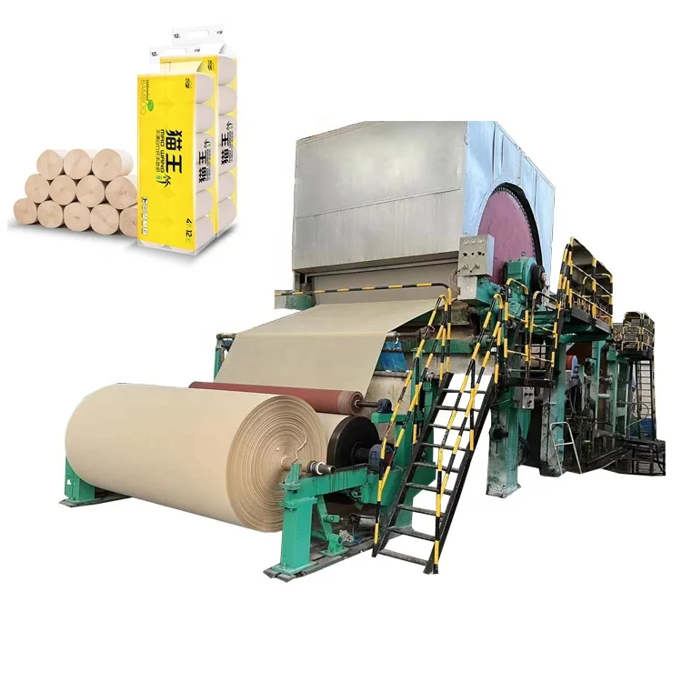 best automatic toilet tissue paper roll making machine small scale for home business