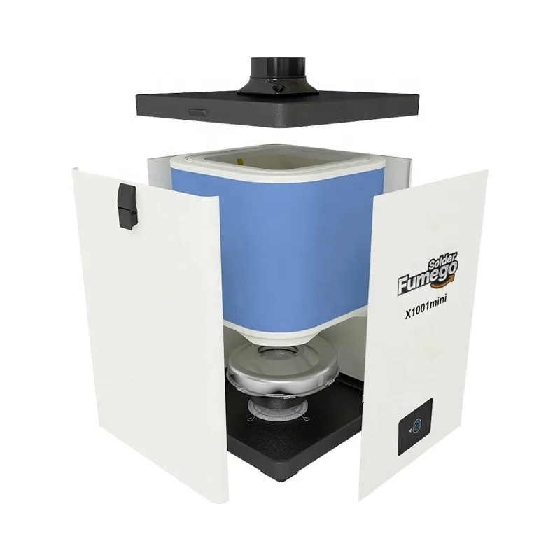 Economic Version solder fume extractor with removable wheels for new design