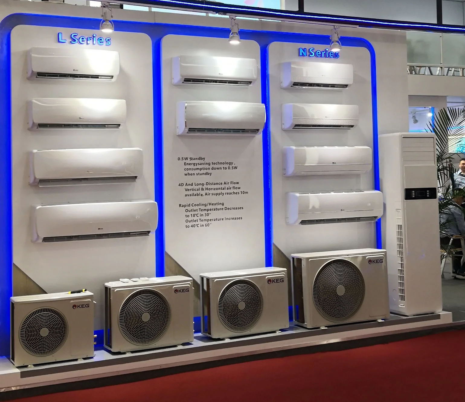 Заводская дешевая цена инвертор T3 тепло и охлаждение R22 18000Btu 220 В 60 Гц переменного тока