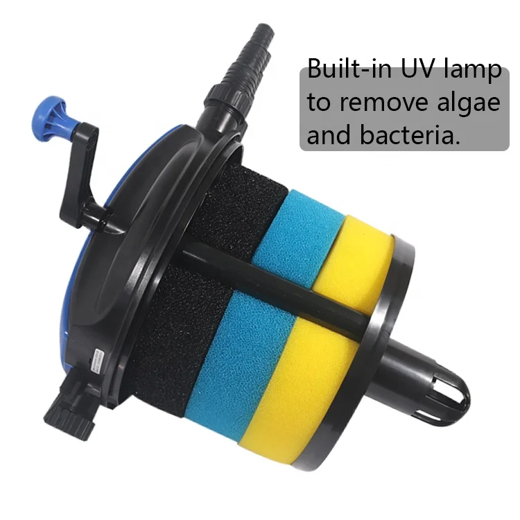 BOYU Fish Pond Water Circulation System Filter Box Aquarium Filter Barrel Box