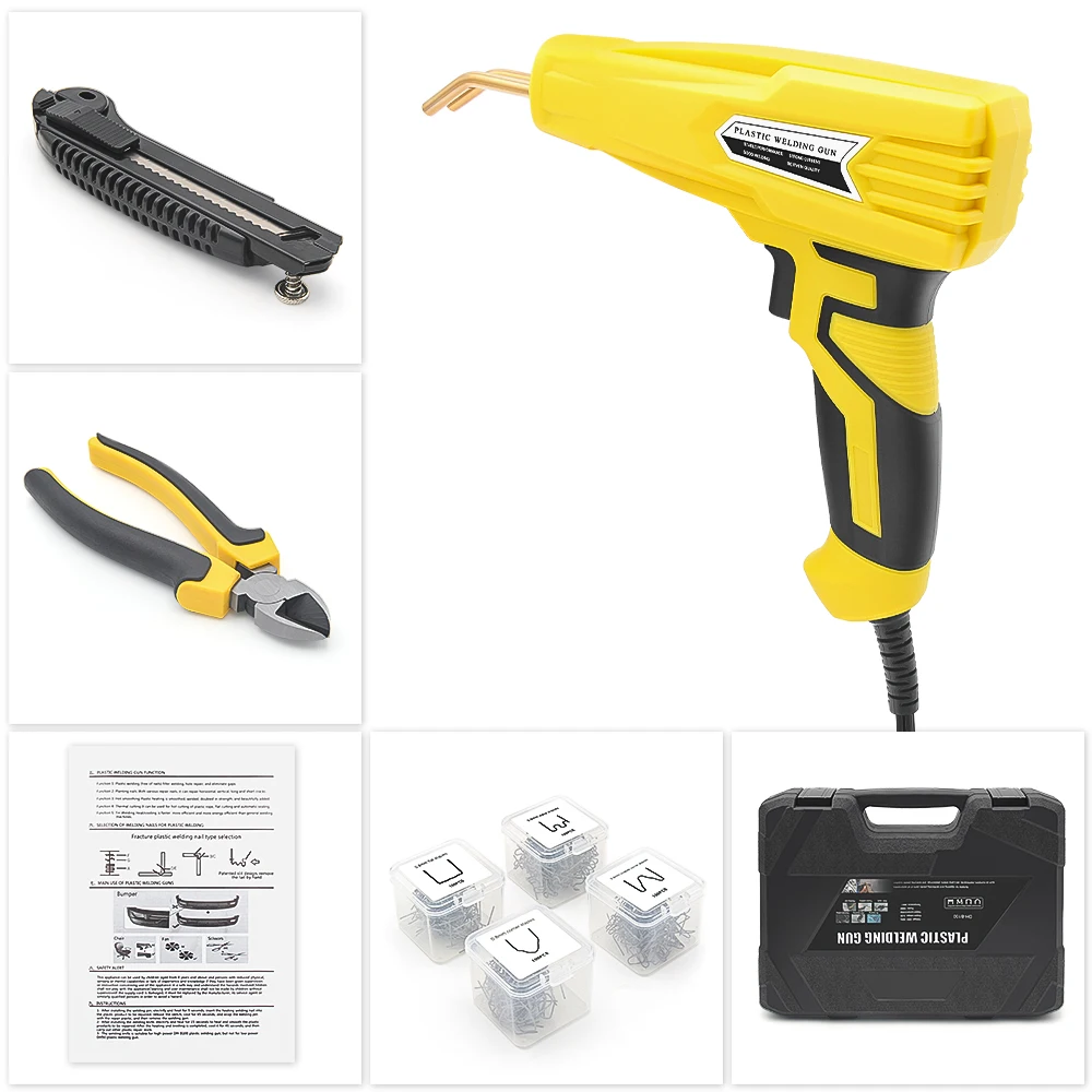 DH-B100 Hot Sale 100w Plastic Repair Welding Gun Kit For Car Bumper Plastic Welding Gun