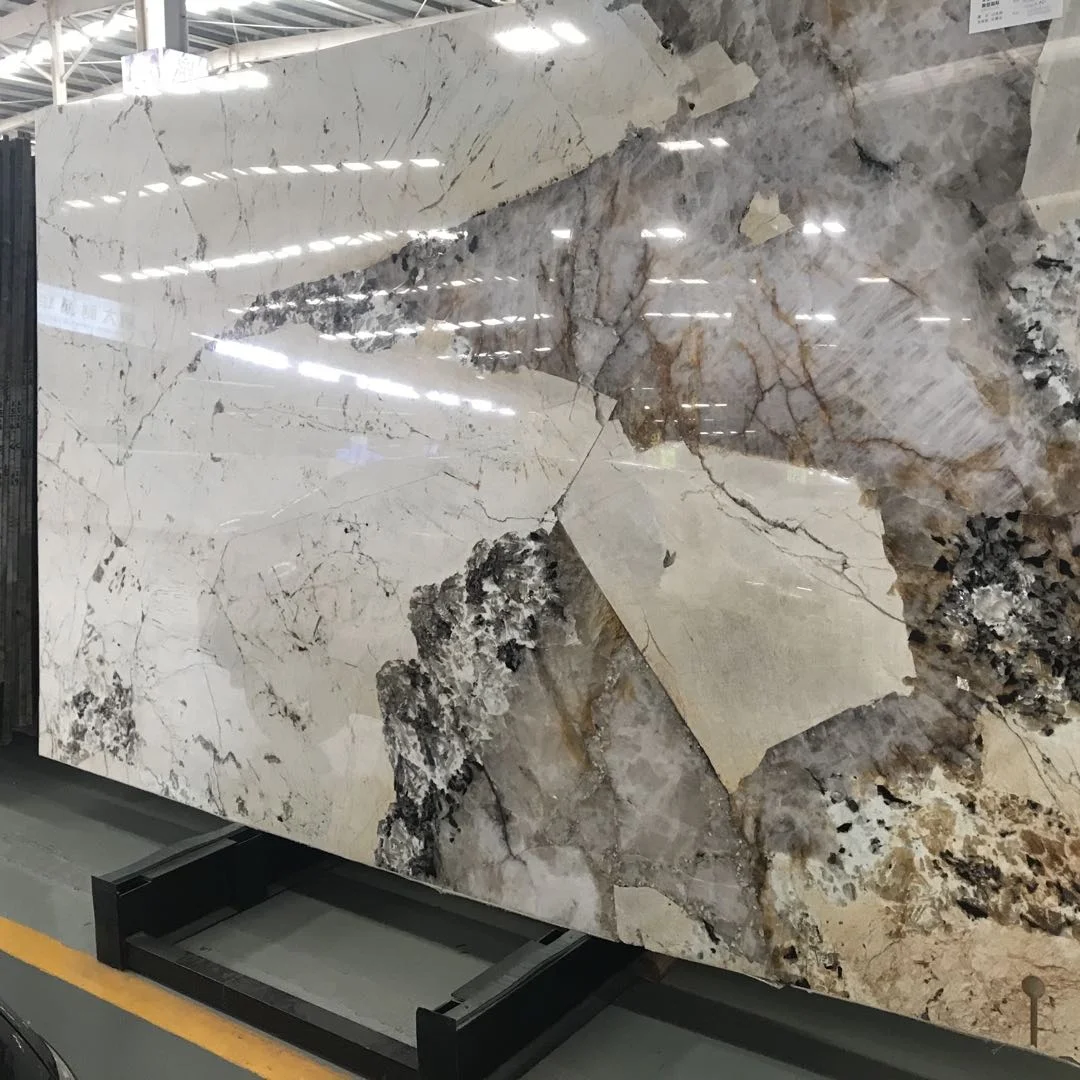 Luxury Style Snowflake White Granite for sale