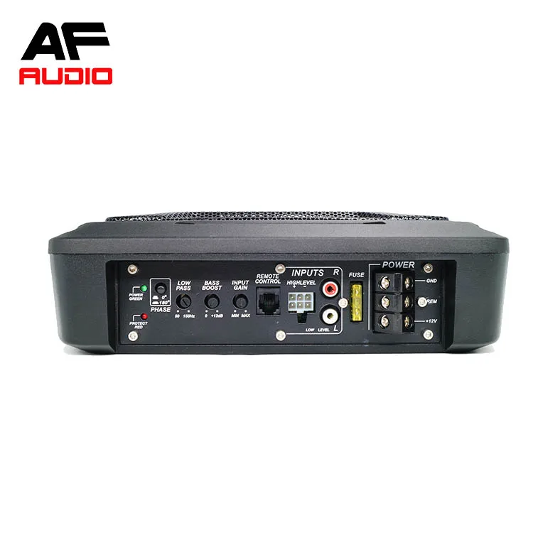 OEM Factory  13 inch underseat subwoofer 12V/24V active subwoofer car speak audio