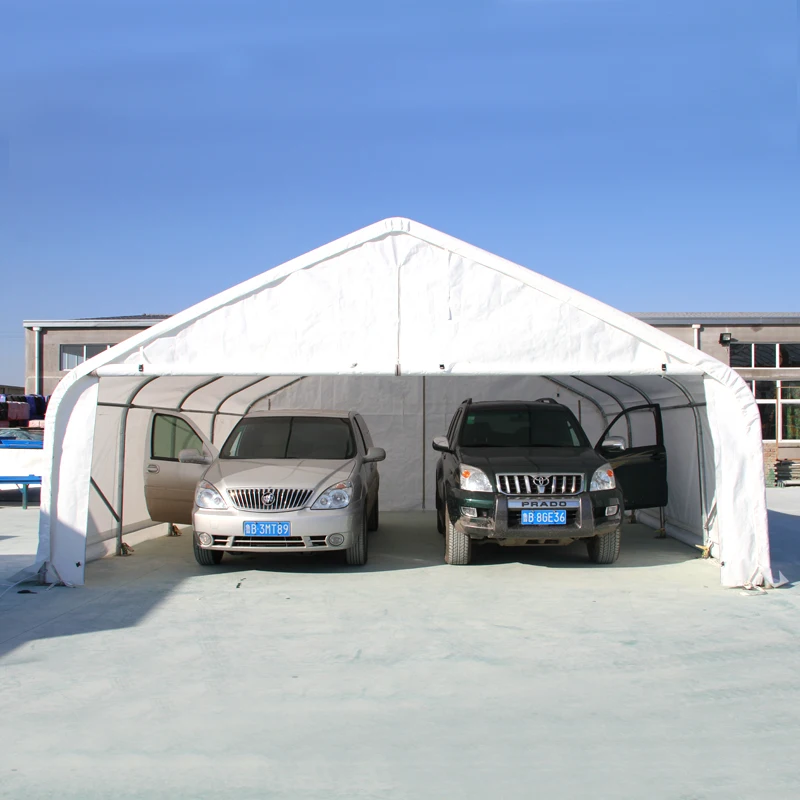 two car garage tents, steel shelter/carport