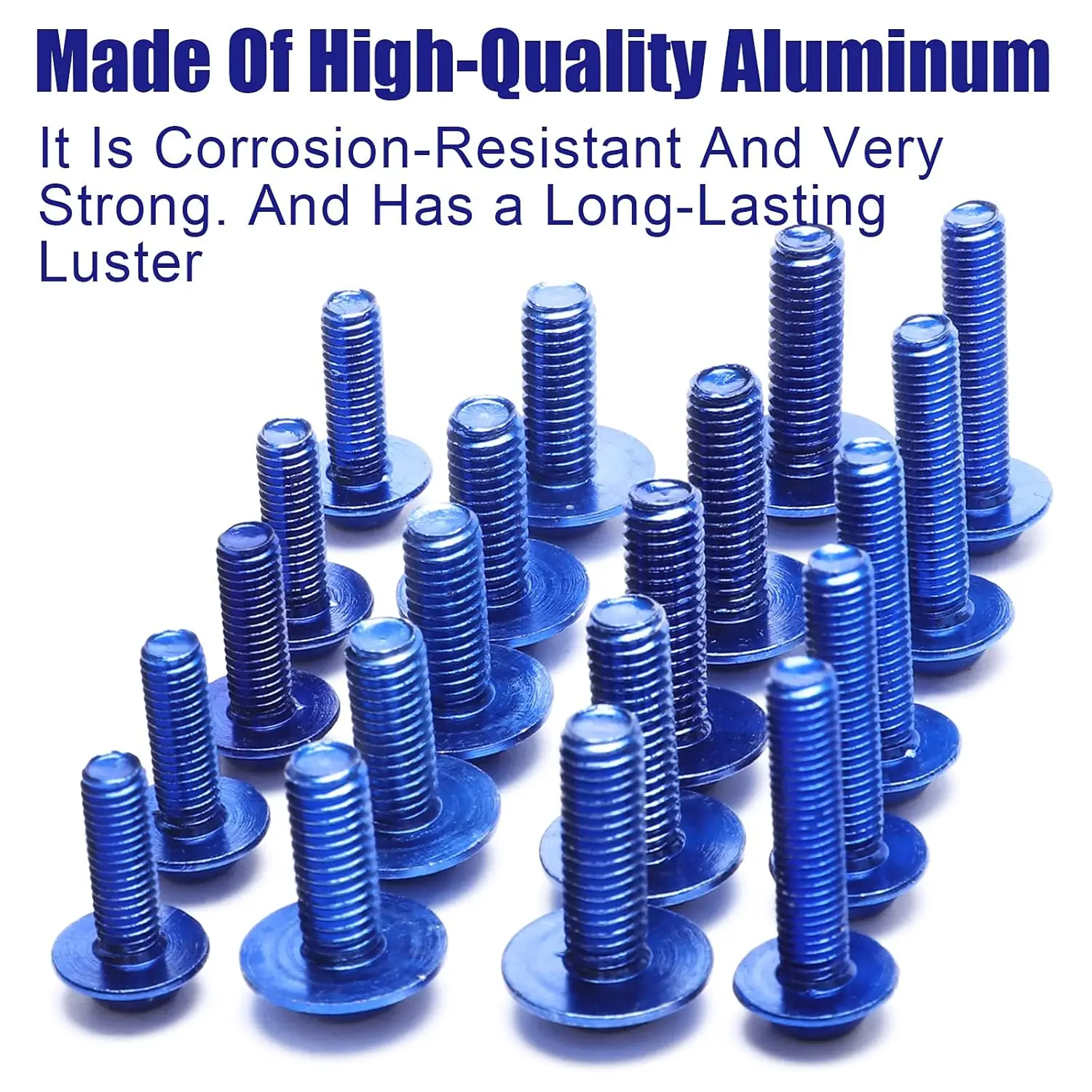 Motorcycle Windscreen Screws Colorful Fasteners Fairing Bolts Nut Clips Kit for Kawasak Suzuki Honda Ducati BMW