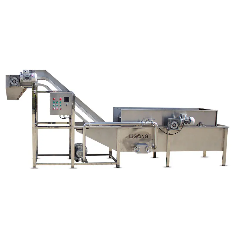 Fruit Vegetable Washing Machine Remove Impurities Convey Machine Remove Stone Washing Machine