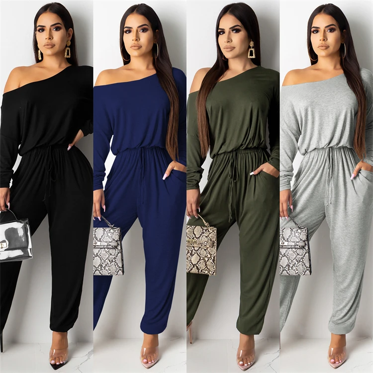 Hot Selling Ladies Rompers Plus Size Loungewear Street Autumn Women One Piece Jumpsuits