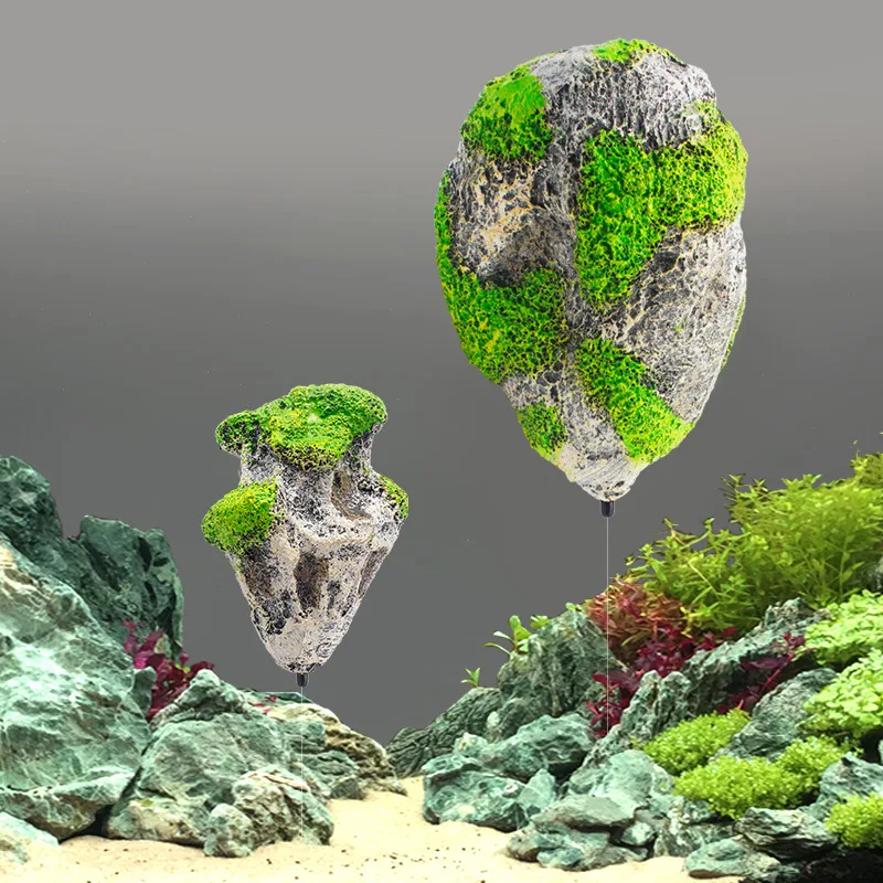 Best-selling simulated seaweed balls, live aquarium plants, bulk micro-landscape eco-bottle, aquarium, green moss stone