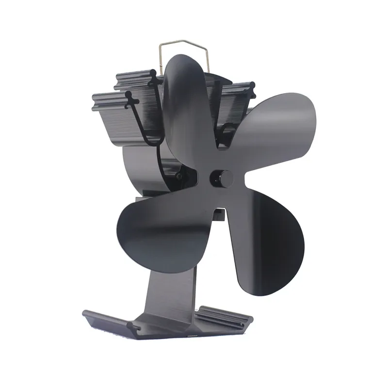 No Electricity Heat High  Airflow Fireplace Fan Heater Pellet Stove Fan Motor With Wood Ceiling Fans