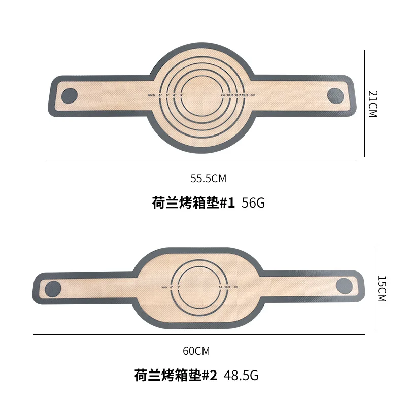 Easy to Transfer Sourdough Bread Liners Grey Silicone Bread Sling for Dutch Oven