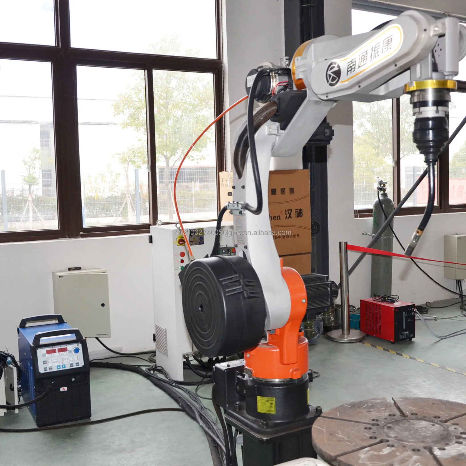 6 Axis Gantry Arc MIG Cnc General Welding Robot Water Cooled Mig Tig Argon Cobot Welding Robot