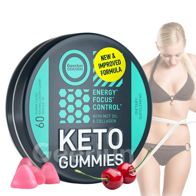 OEM Premium Nootropic Supplements Boost Energy Focus Gummy Chews Weight Control KETO Gummies Candy