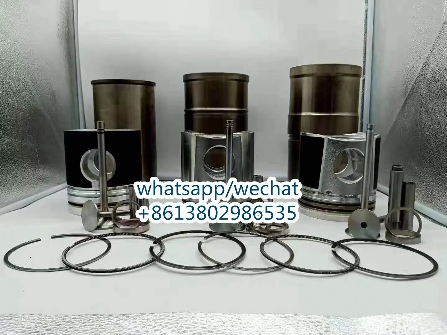 Pad 5N-3198 rocker arm 9Y-1741 Camshaft bearing 101-1198 Front cover seal kit 145-4923