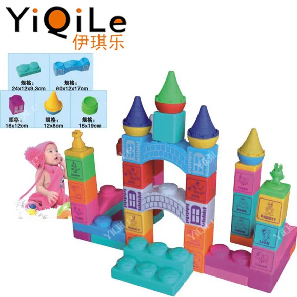 Kids High Quality Plastic Building Blocks Soft Play Other Toys
