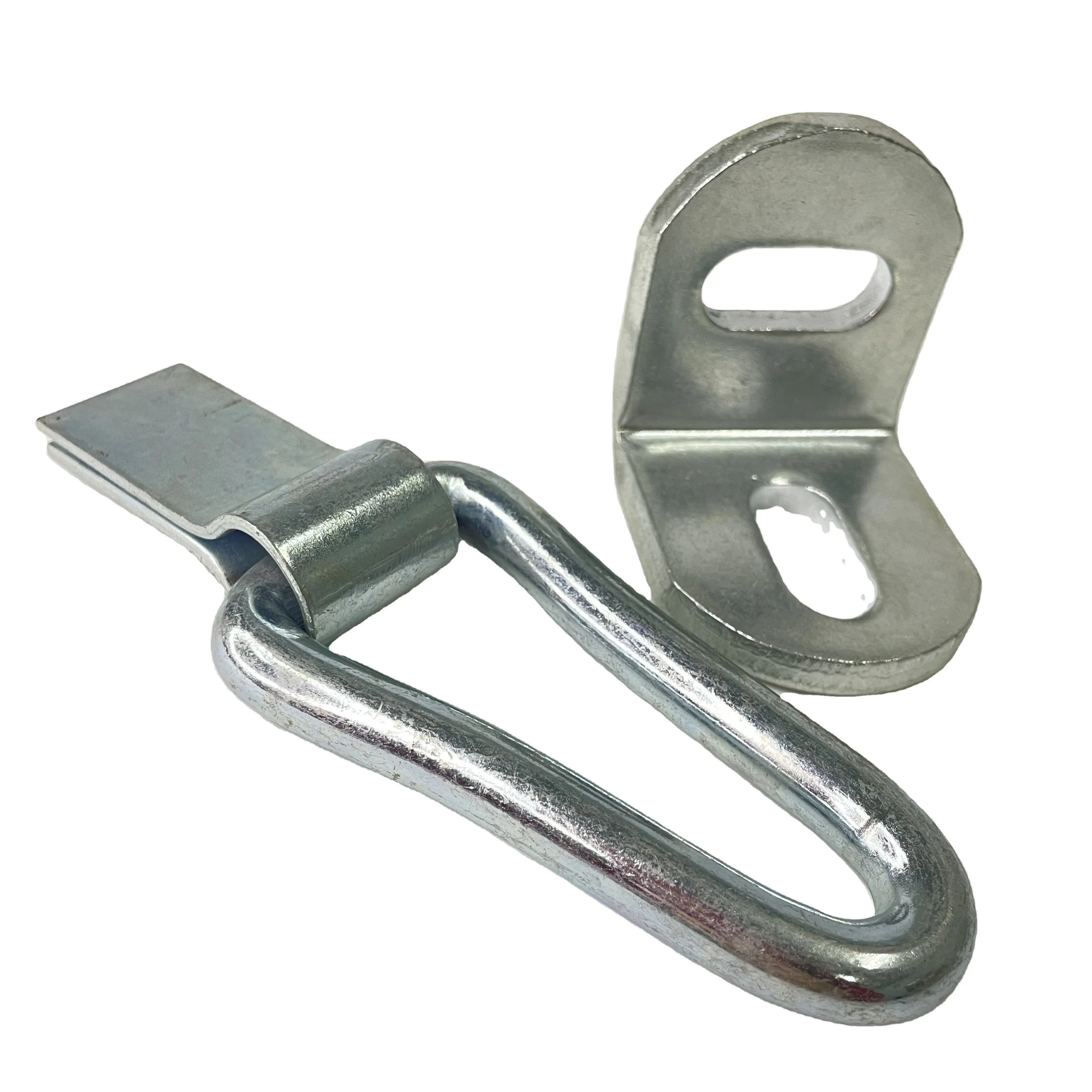 Огнестойкие дверные затворы от производителя аксессуары для гаражных ворот оцинкованный железный замок с крючком оптом