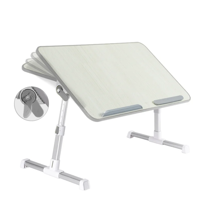 
New Version Large Space Adjustable Breakfast Tray Portable Table for Laptop 
