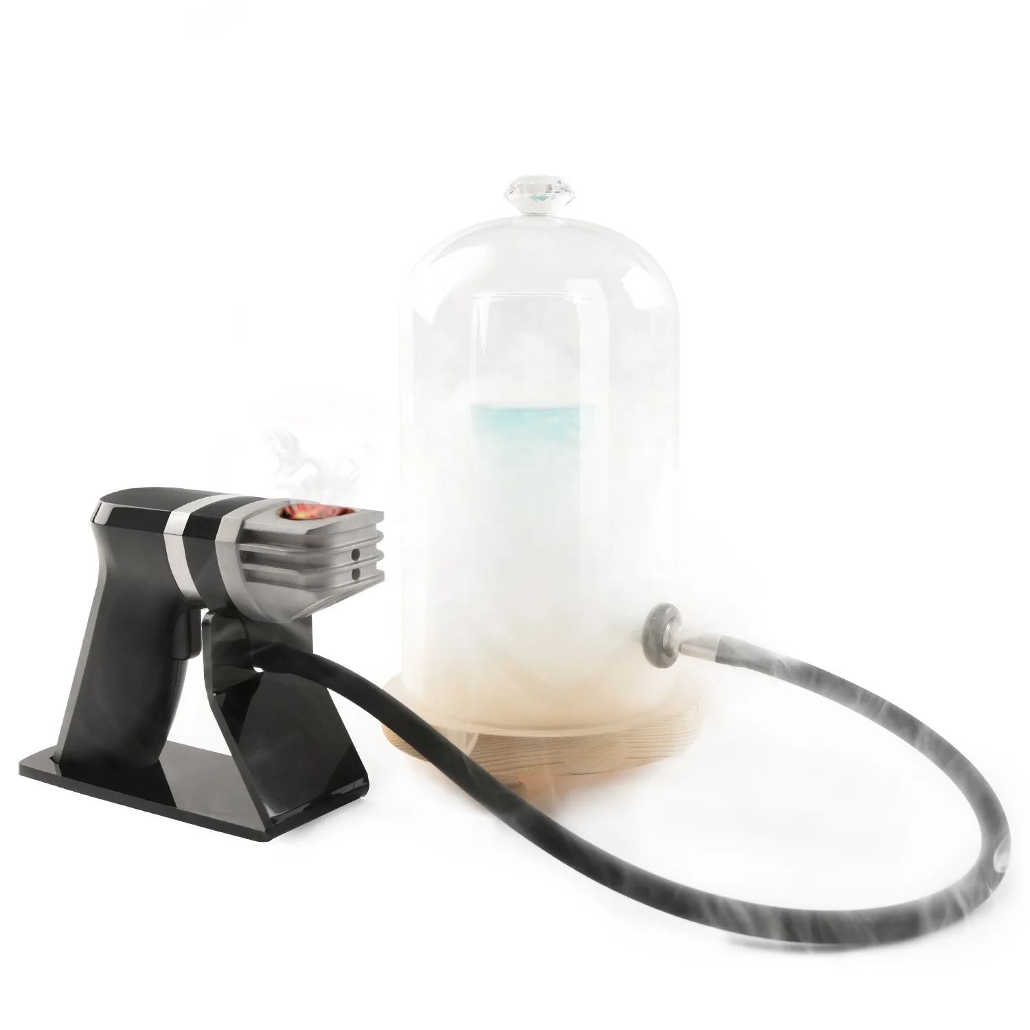 New arrival portable smoke infuser for smoked cheese beverages BBQ household smoking gun cocktail smoker