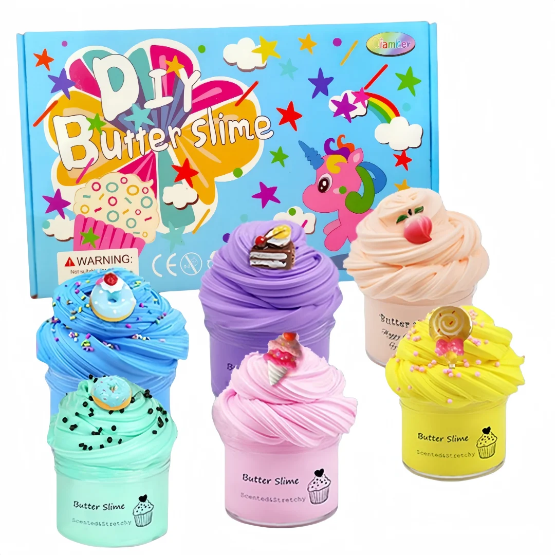 Unisex Air Dry Butter Slime Kits Soft DIY Clay Putty for Kids Mini Scented Slime for Modeling Cheap Toy