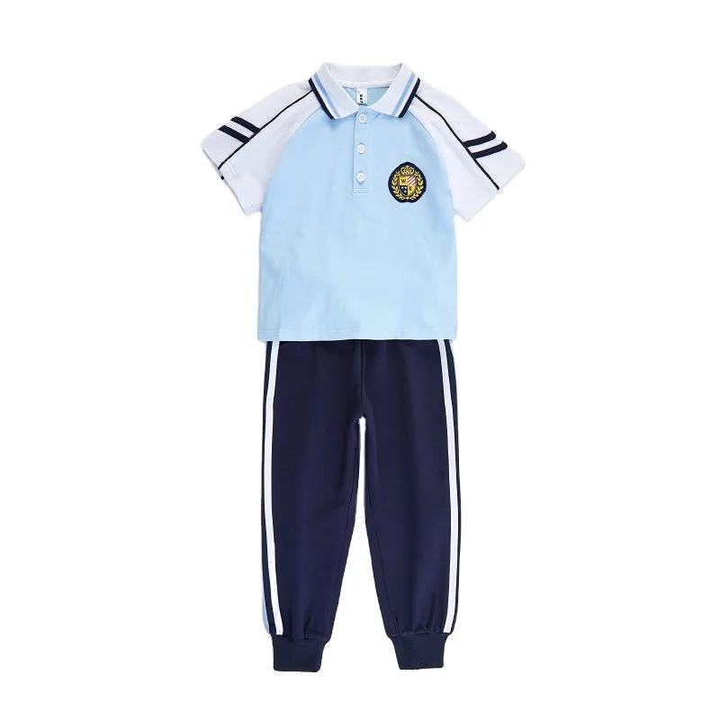 Wholesale high quality kids sport school uniforms korean style school uniform