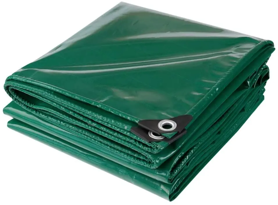 Professional 550gsm Green Waterproof Pvc Tarp Tarpaulin for Truck Curtain Trailer Cargo Cover